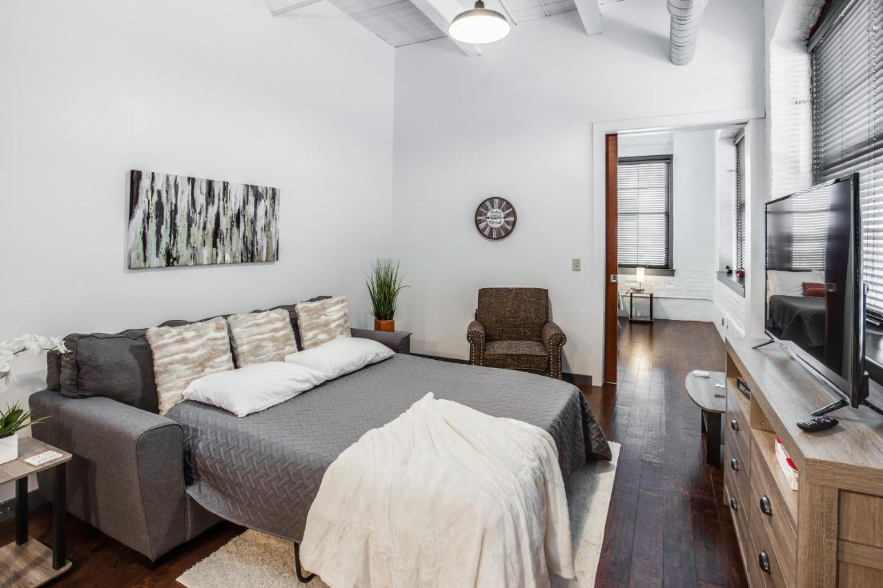 Ny Style Centric Loft With King Bed By Park Ave Apartment Рочестър Екстериор снимка